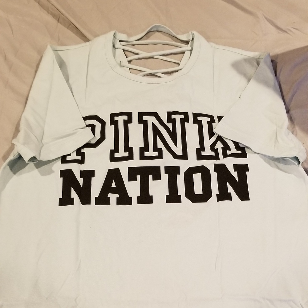 VS Pink Tee Size XS